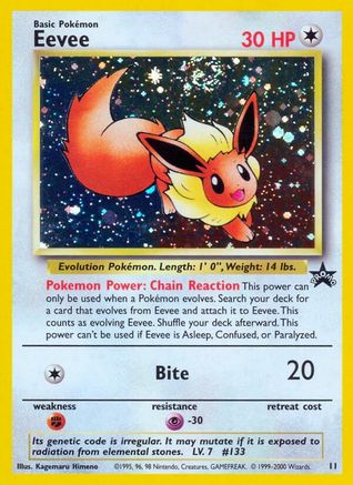 Eevee (11)/53 Promo Holofoil