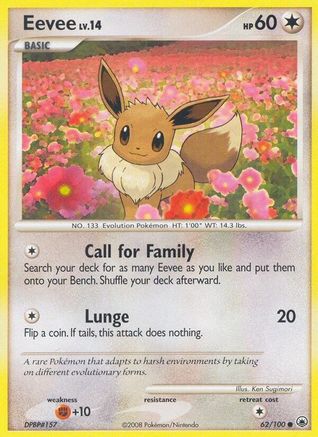 Eevee (62) (62)/100 Common