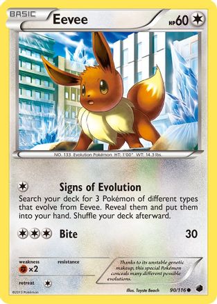 Eevee (90) (90)/116 Common