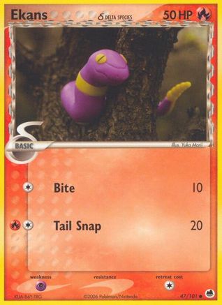 Ekans (Delta Species) (47)/101 Common