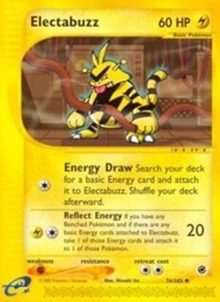 Electabuzz (76)/165 Uncommon Reverse Holofoil