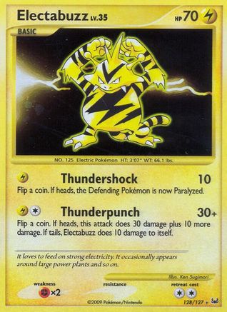 Electabuzz (128)/127 Secret Rare Holofoil