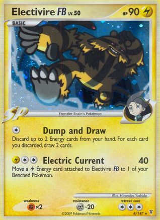 Electivire FB (4)/147 Holo Rare Reverse Holofoil