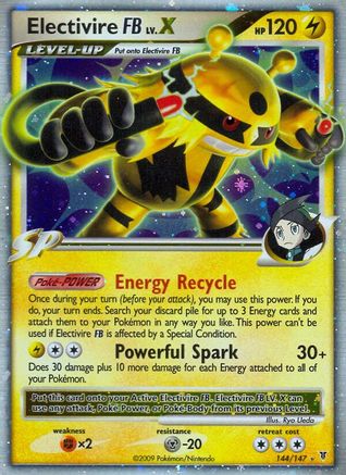 Electivire FB Lv.X (144)/147 Ultra Rare Holofoil