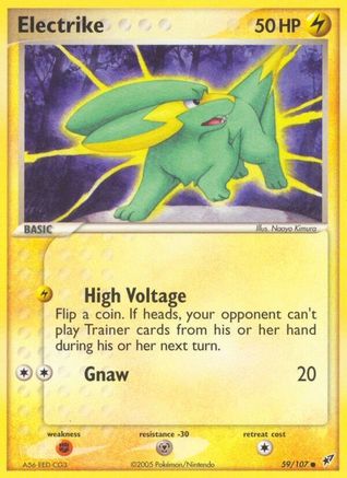Electrike - 059/107 (59)/107 Common Reverse Holofoil