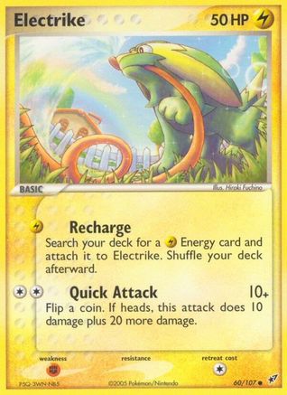 Electrike - 060/107 (60)/107 Common Reverse Holofoil