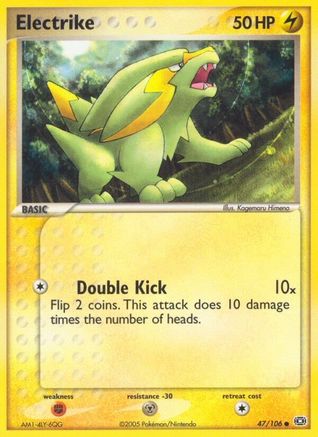Electrike - 047/106 (47)/106 Common Reverse Holofoil