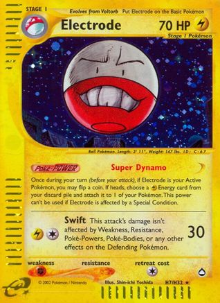 Electrode (H7) (H7)/147 Holo Rare Holofoil