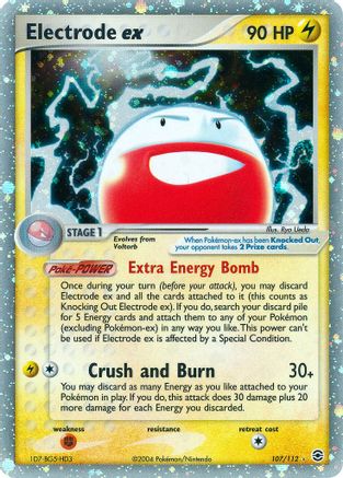 Electrode ex (107)/112 Ultra Rare Holofoil