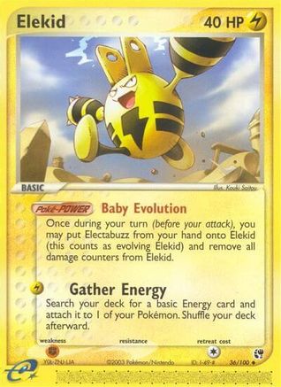 Elekid (36)/100 Uncommon