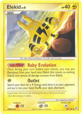 Elekid (48)/130 Uncommon Reverse Holofoil