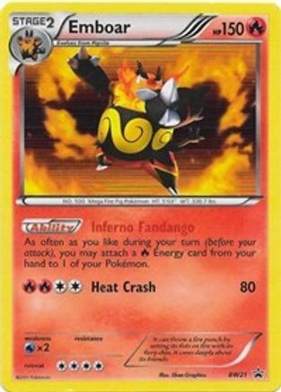 Emboar - BW21 (BW21)/101 Promo Holofoil