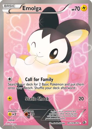 Emolga (Full Art) (RC23)/113 Ultra Rare Holofoil