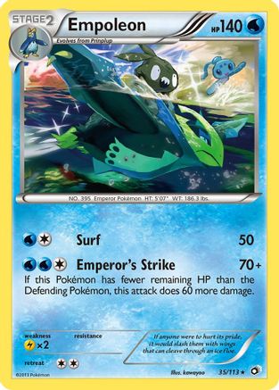 Empoleon (35)/113 Rare Reverse Holofoil