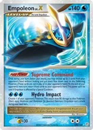 Empoleon LV.X (120)/130 Ultra Rare Holofoil
