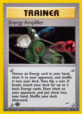 Energy Amplifier (98)/105 Uncommon 1st Edition