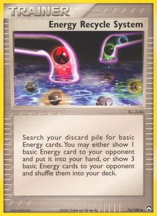 Energy Recycle System (73)/108 Uncommon