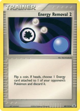 Energy Removal 2 (89)/112 Uncommon Reverse Holofoil