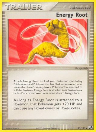 Energy Root (83)/115 Uncommon Reverse Holofoil