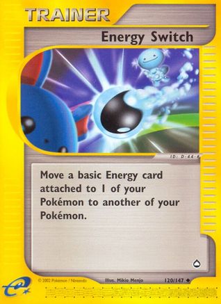 Energy Switch (120)/147 Uncommon Reverse Holofoil