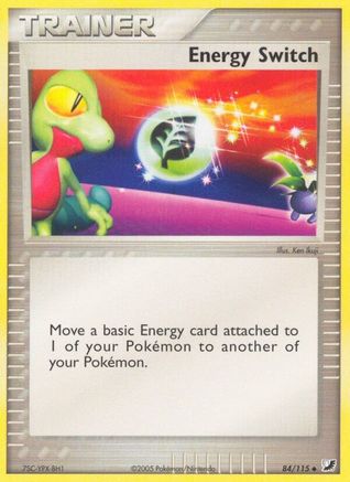 Energy Switch (84)/115 Uncommon Reverse Holofoil