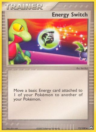 Energy Switch (75)/108 Uncommon Reverse Holofoil