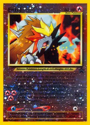Entei (34)/53 Promo Reverse Holofoil