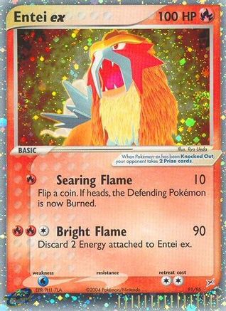 Entei ex (91)/95 Ultra Rare Holofoil