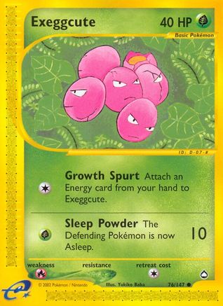 Exeggcute (76) (76)/147 Common