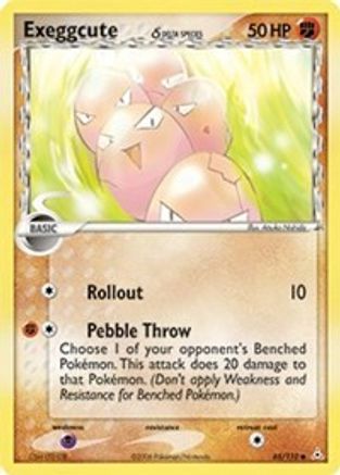 Exeggcute (Delta Species) (65)/110 Common