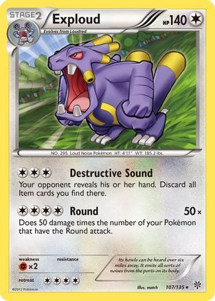 Exploud/135 Rare