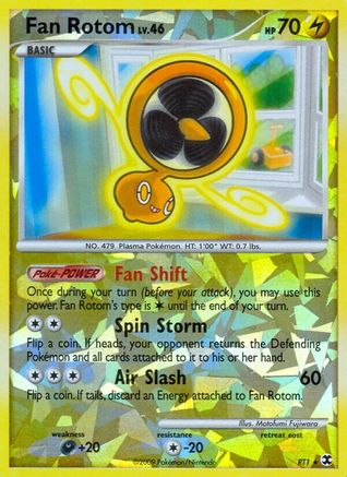 Fan Rotom (RT1)/111 Ultra Rare Reverse Holofoil