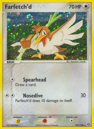 Farfetch'd (Secret Rare) (107)/106 Secret Rare