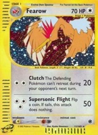 Fearow (11) (11)/165 Holo Rare Reverse Holofoil