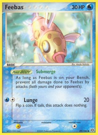 Feebas - 049/106 (49)/106 Common Reverse Holofoil