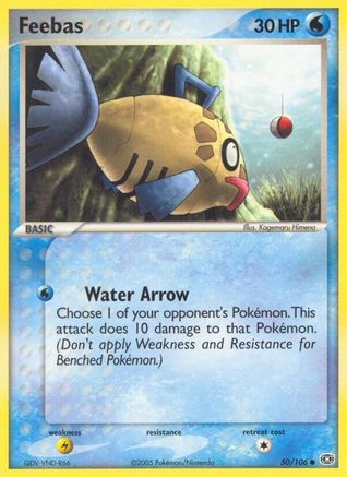 Feebas - 050/106 (50)/106 Common Reverse Holofoil