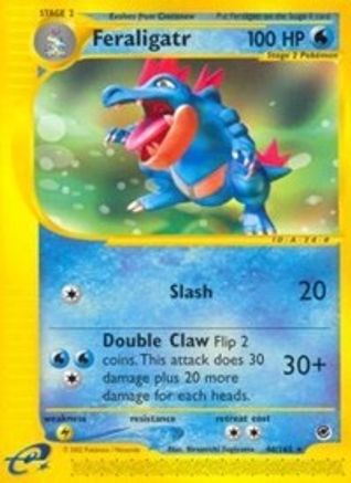 Feraligatr (46) (46)/165 Rare Reverse Holofoil