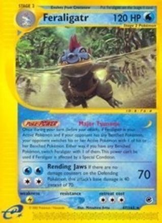 Feraligatr (47) (47)/165 Rare Reverse Holofoil