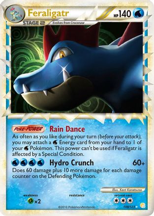 Feraligatr (Prime) (108)/123 Ultra Rare Holofoil