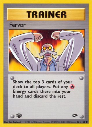 Fervor (124)/132 Common 1st Edition