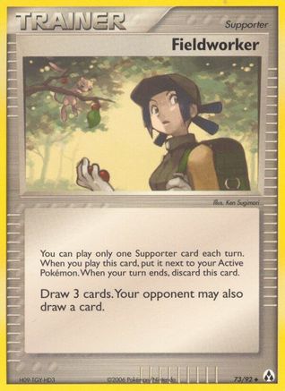 Fieldworker (73)/92 Uncommon Reverse Holofoil