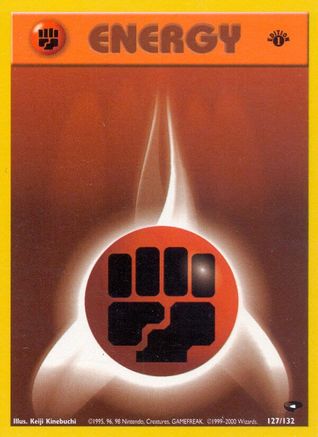 Fighting Energy (127)/132 Common 1st Edition