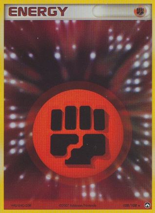 Fighting Energy (108)/108 Rare Holofoil