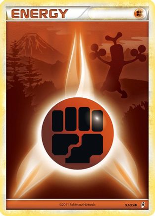 Fighting Energy (93)/95 Common Holofoil