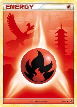 Fire Energy (89)/95 Common Holofoil