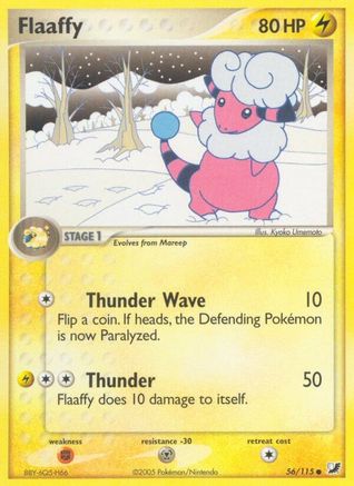 Flaaffy (56)/115 Common Reverse Holofoil