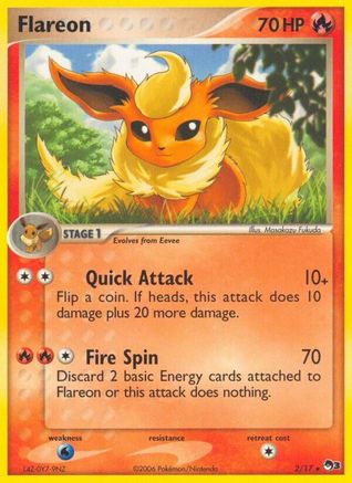 Flareon (2)/17 Rare Holofoil