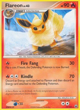 Flareon (19)/100 Rare