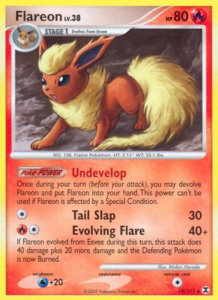 Flareon (19)/111 Rare Reverse Holofoil