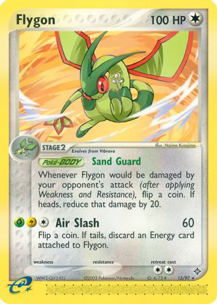 Flygon - 15/97 (15)/97 Rare Reverse Holofoil